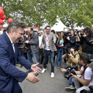 Michael Ludwig beim Donauinselfest