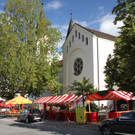 Uristag Kilbi in Götzis, Sonntag 1. Juli, Kirchplatz St. Ulrich