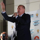 Recep Tayyip Erdogan und seine Anhänger feiern den Wahlsieg in der Türkei