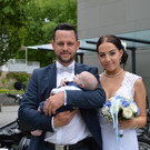 Standesamtliche Hochzeit im Lustenauer Rathaus.