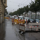 Baustelle am Rudolfskai wird zum Nadelöhr