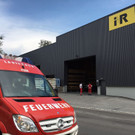 Brand bei i R Holzbau in Lauterach