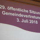 GV Sitzung Altach - Grundsatzbeschluss KIGA Kreuzfeld