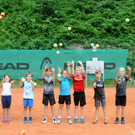 Tenniscamp im Steinbruch