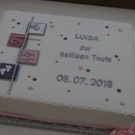 Taufe Luisa Süß 8.7.2018