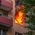 Zimmerbrand in Lehen