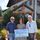 Spendenübergabe Wegkreuz Steig 2018