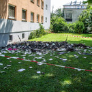 Zimmerbrand in Lehen: Tag danach