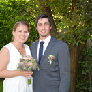 Hochzeitsfeier am Freitag, den 13. Juli.