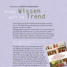 Altes Wissen – voll im Trend