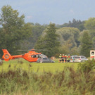 Ultraleichtflugzeug überschlägt sich bei Notlandung