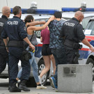 Großeinsatz vor dem Parlament in Wien