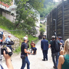 "Die Toten von Salzburg" in Bad Gastein: Dreh