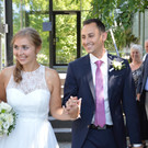Larissa König und Emanuel Gächter feierten Hochzeit.