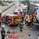 A1: Unfallstelle bei Enns