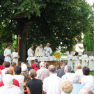 Dörflefest mit Fahnenweihe