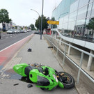 Motorradunfall in Dornbirn
