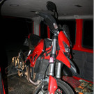 Gestohlenes Motorrad in Kastenwagen