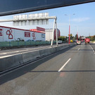 Unfall A23 in Wien: Motorradfahrer