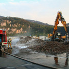 Feuer bei Loacker in Götzis