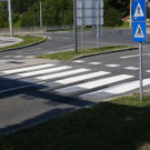 Bilder vom fliegenden Zebrastreifen