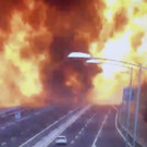 Tanklaster explodiert in Bologna