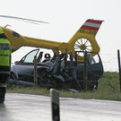 Schwerer Frontalcrash in Anger