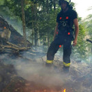 Schwieriger Einsatz bei Waldbrand in Bad Ischl