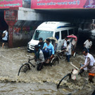 Überschwemmungen in Indien