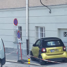 Poller-Unfall am Mozartplatz