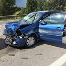Auffahrunfall auf der A14