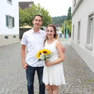 Brautpaar Annette und Benjamin Wolf