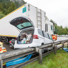 Schwerer Unfall auf der A14