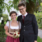 Lena Weinhandl und Josef Kogler feierten Hochzeit.