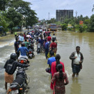 Überschwemmungen in Indien