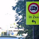 Stau in Grödig