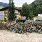 Schwere Unwetter: Aufräumarbeiten im Glemmtal III