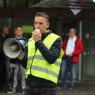 ÖGB-Kundgebung gegen "Drüberfahren" bei Arbeitszeitflexibilisierung