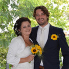 Claudia Fischer und Marc Bilgeri haben geheiratet.