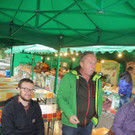 Verregneter Mercato italiano 