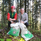 Zapfenernte in St. Veit