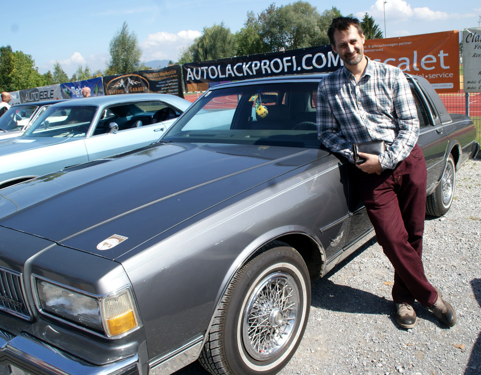 Mark Kozissnig mit dem Diplomaten-Wagen.JPG