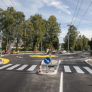 Kreisverkehr in Kleßheimer Allee fast fertig