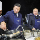 Putin und Xi backen