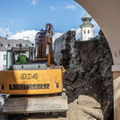 Bilder der Bauarbeiten
