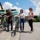 Radfahren Busfahren Mobilität e5-Gemeinde Sulz