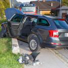 Unfall in Ausserbraz