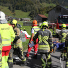 Feuerwehrübung in Au IV