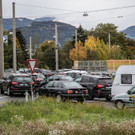 Stau auf A1 wegen Bauarbeiten
