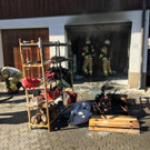 Garagenbrand in Wolfurt